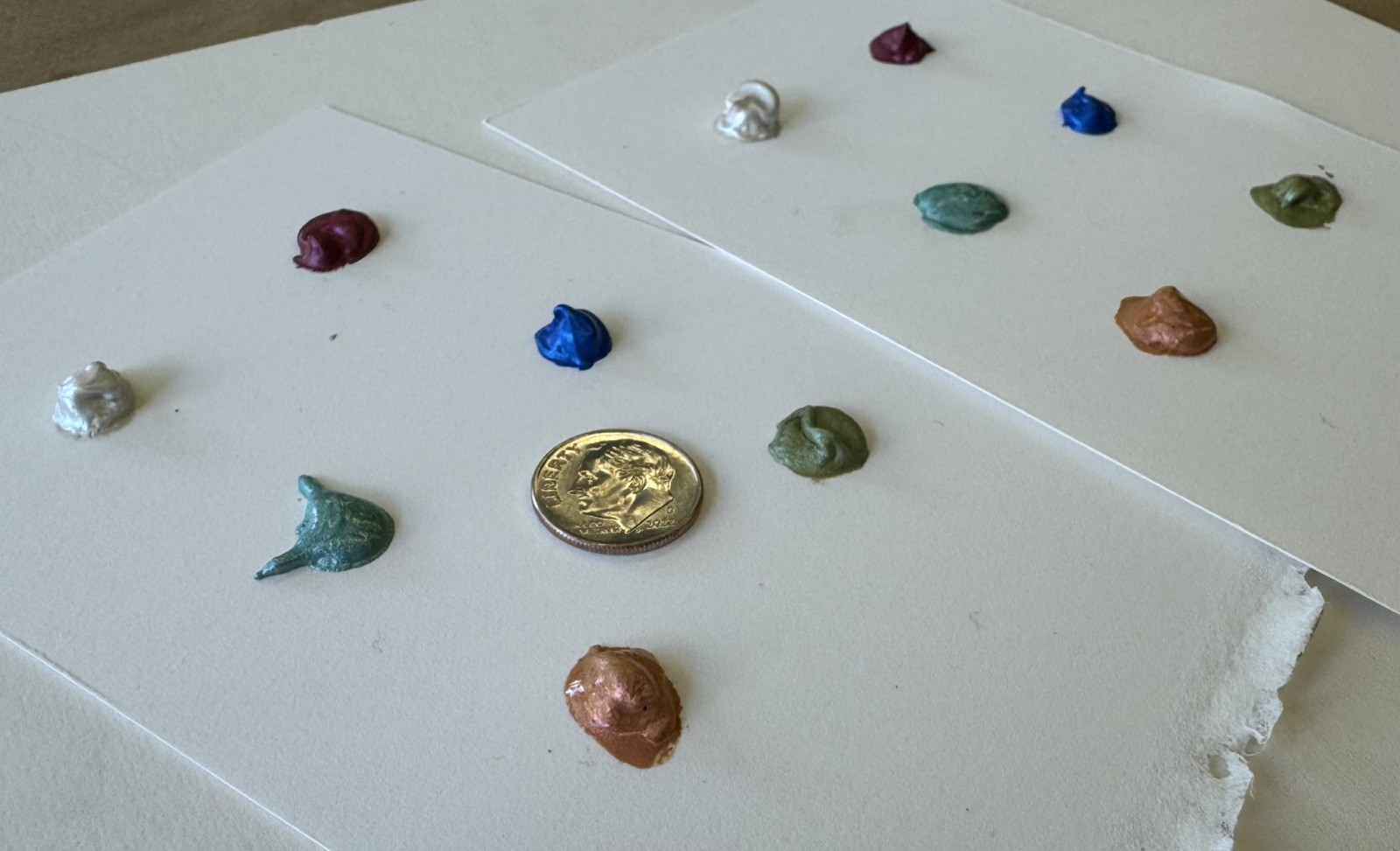 Luminescent 6 Color Dot sheets – Daniel Smith Extra Fine Watercolors