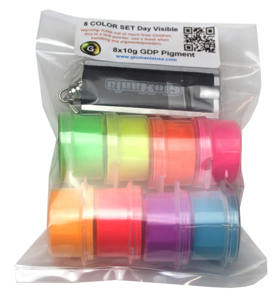 Glow in the Dark PIGMENT POWDERS UV Fluorescent Resin 1oz price NOT 10g