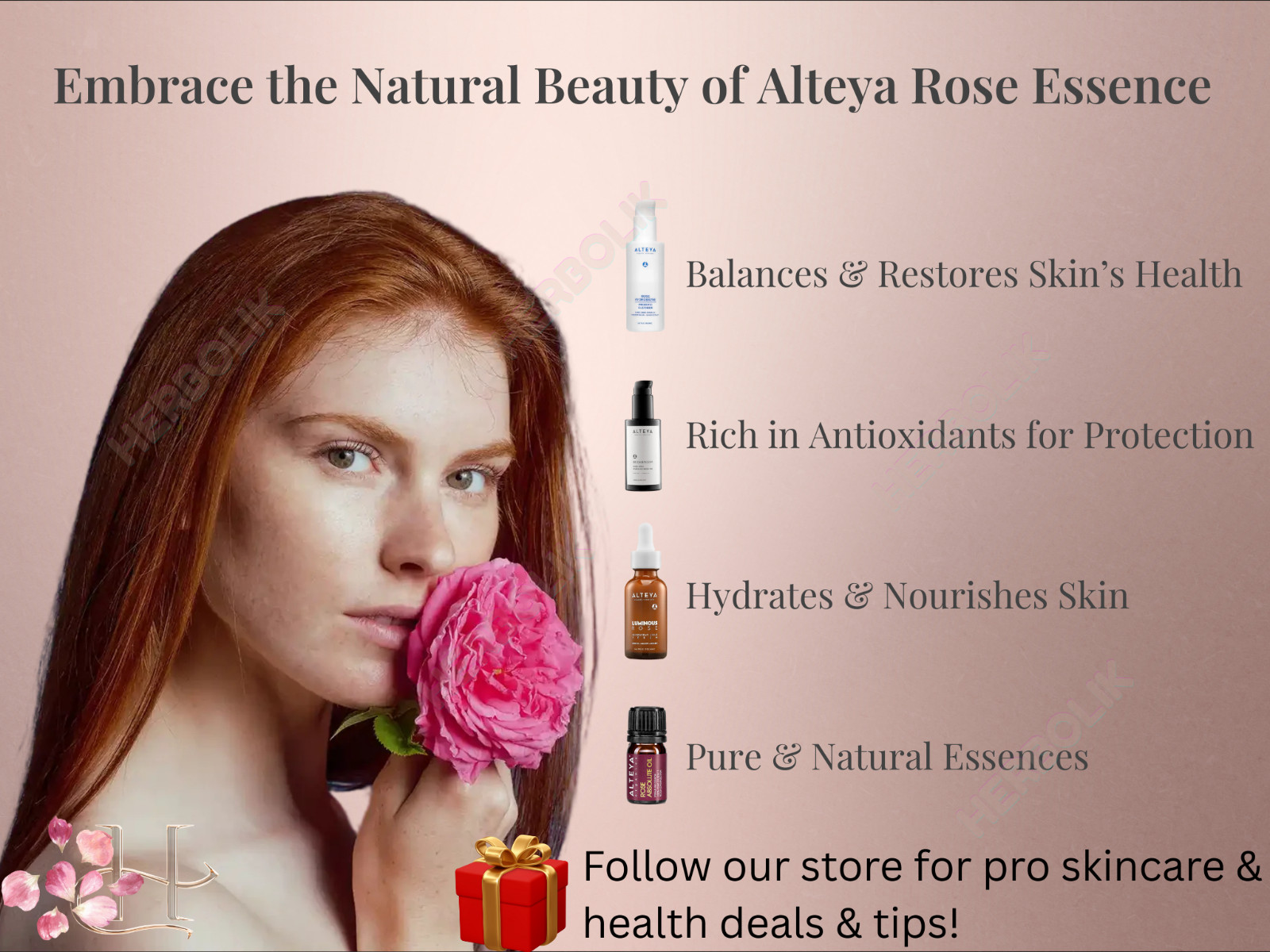 Alteya Bulgarian Rose Essential Oil – Rose Otto – Pure & Therapeutic