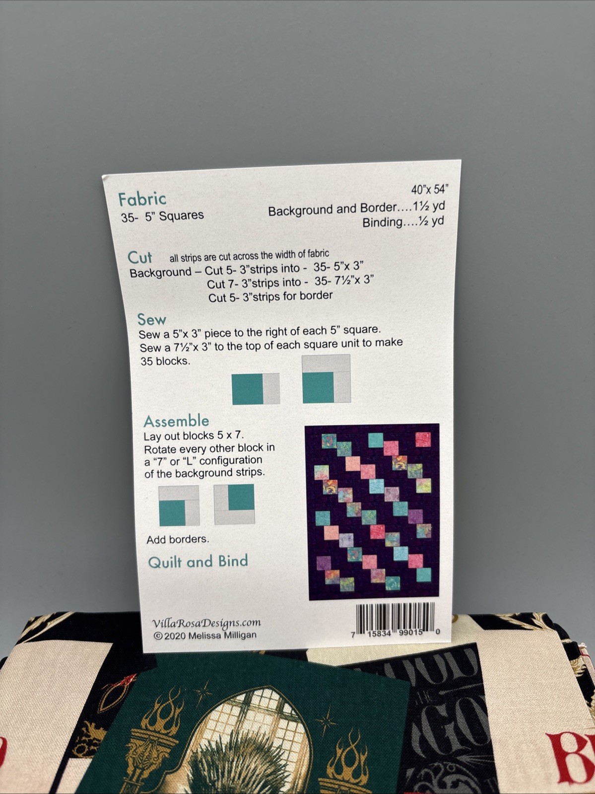 Quilt Kit – Villa Rosa Designs Cascade Game Of Thrones 40” X 54” Dragons Quilt