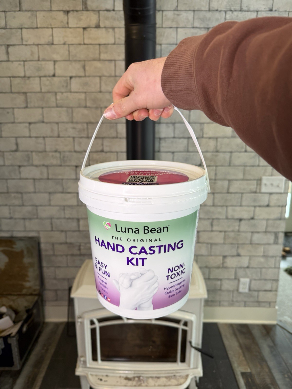 Luna Bean Non-Toxic Hand Casting Kit Easy & Fun The Original Casting Kit