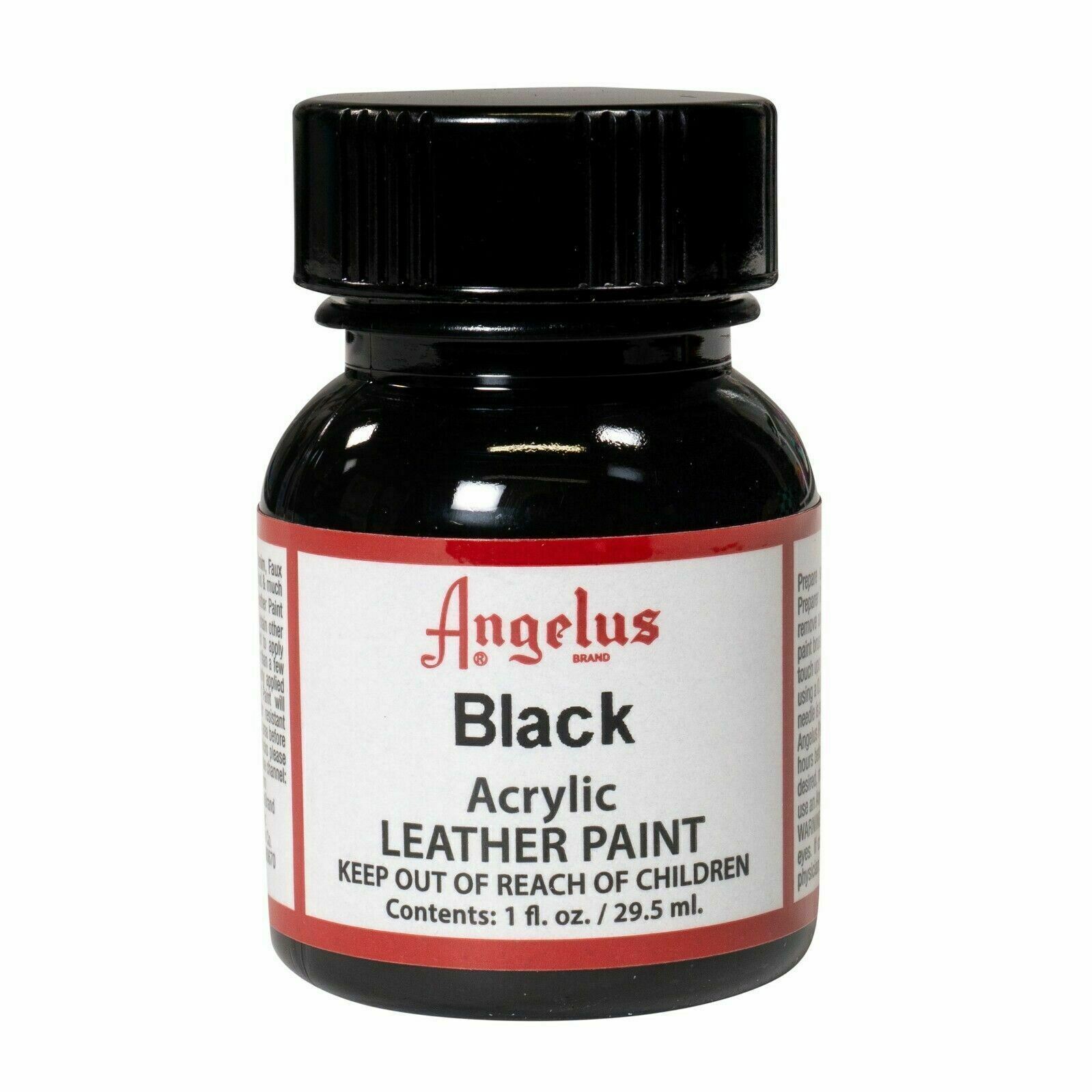 Angelus Acrylic Leather Paint Waterproof Sneaker Paint 1oz – 82 Colors Available