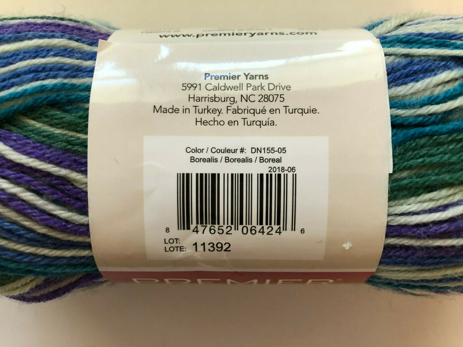 Premier Serenity Sock Yarn Super Fine #1 Merino Wool Rayon Bamboo Skein – BOREAL