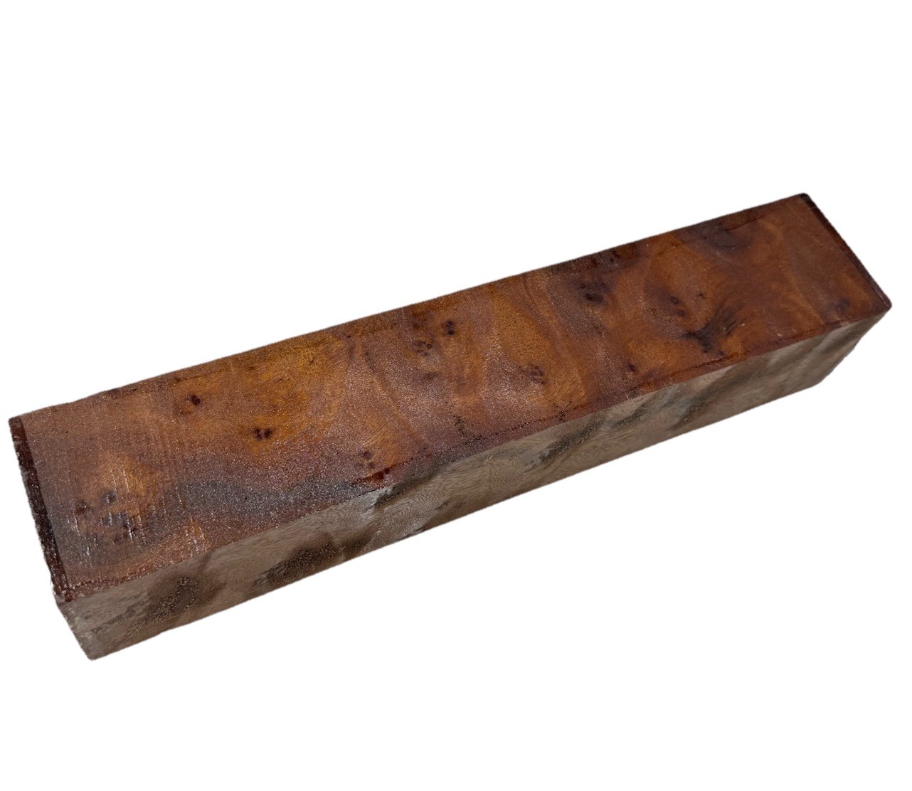 Camphor burl wood turning blank 2-15/16″ x 2-15/16” x 15″ (c36) Dried
