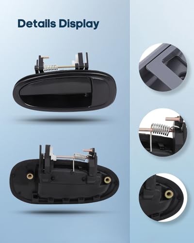 Exterior Door Handles 1996-1999 for Toyota for Avalon Outer Replacement Rear