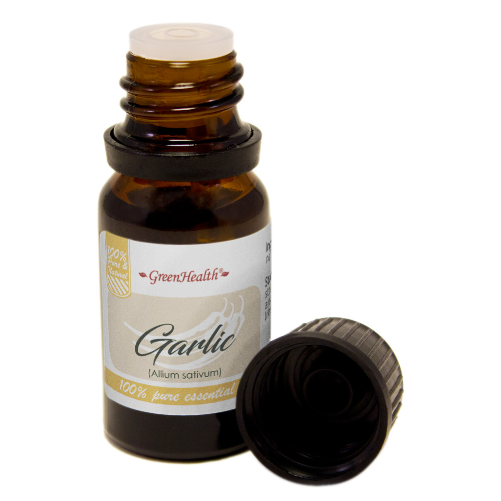 10 ml Garlic Essential Oil (100% Pure & Natural) – GreenHealth