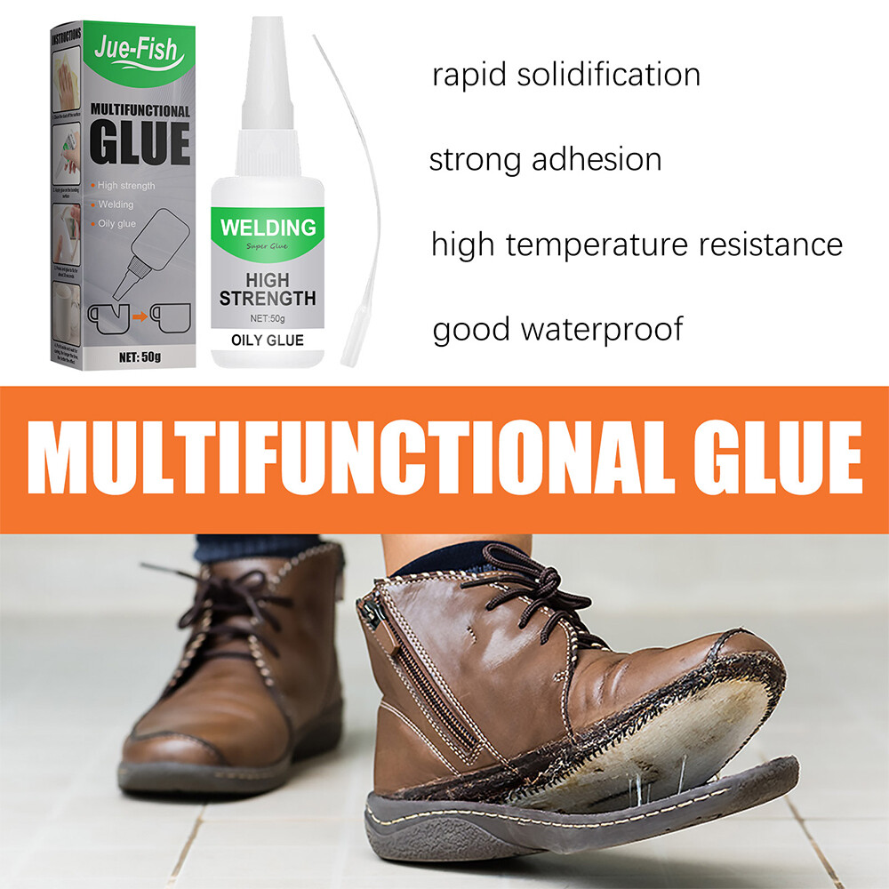 2× Multifunctional Welding High-Strength Oily Glue-Uniglue Universal Super Glue