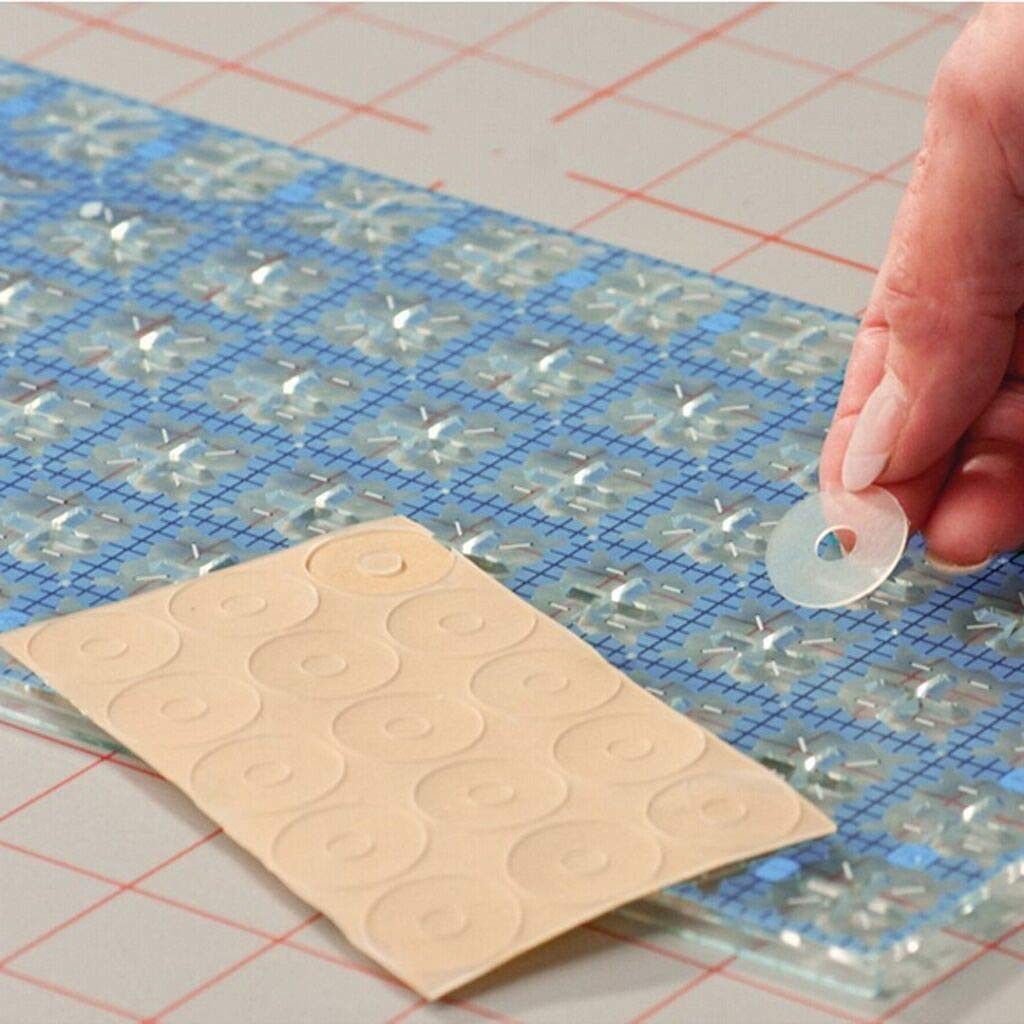 YICBOR 1pcs Meander Ruler Template+1pcs Free Motion Low Shank Quilting Ruler …