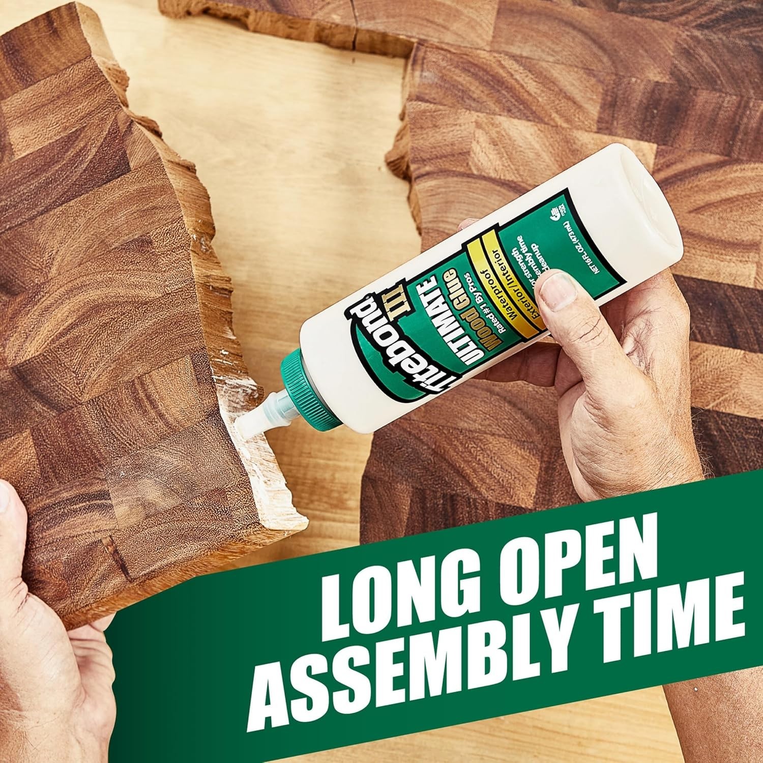 Liquid Wood Glue 4 Oz Titebond III – High Viscosity for Strong, Waterproof Bonds