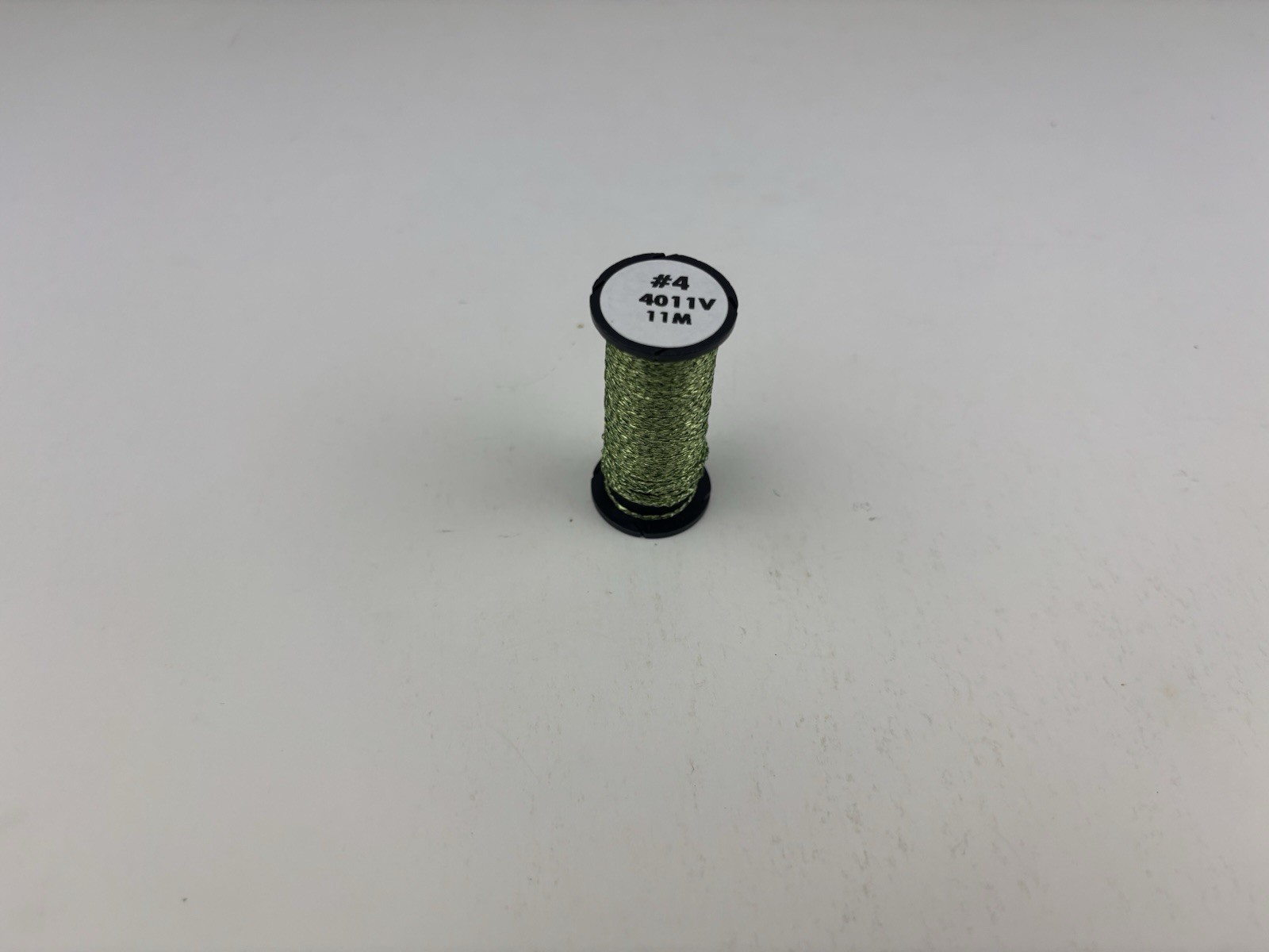 VTG Viridian 4011V Kreinik Metallics #4 Very Fine Braid Thread 11 Meters 1 Spool