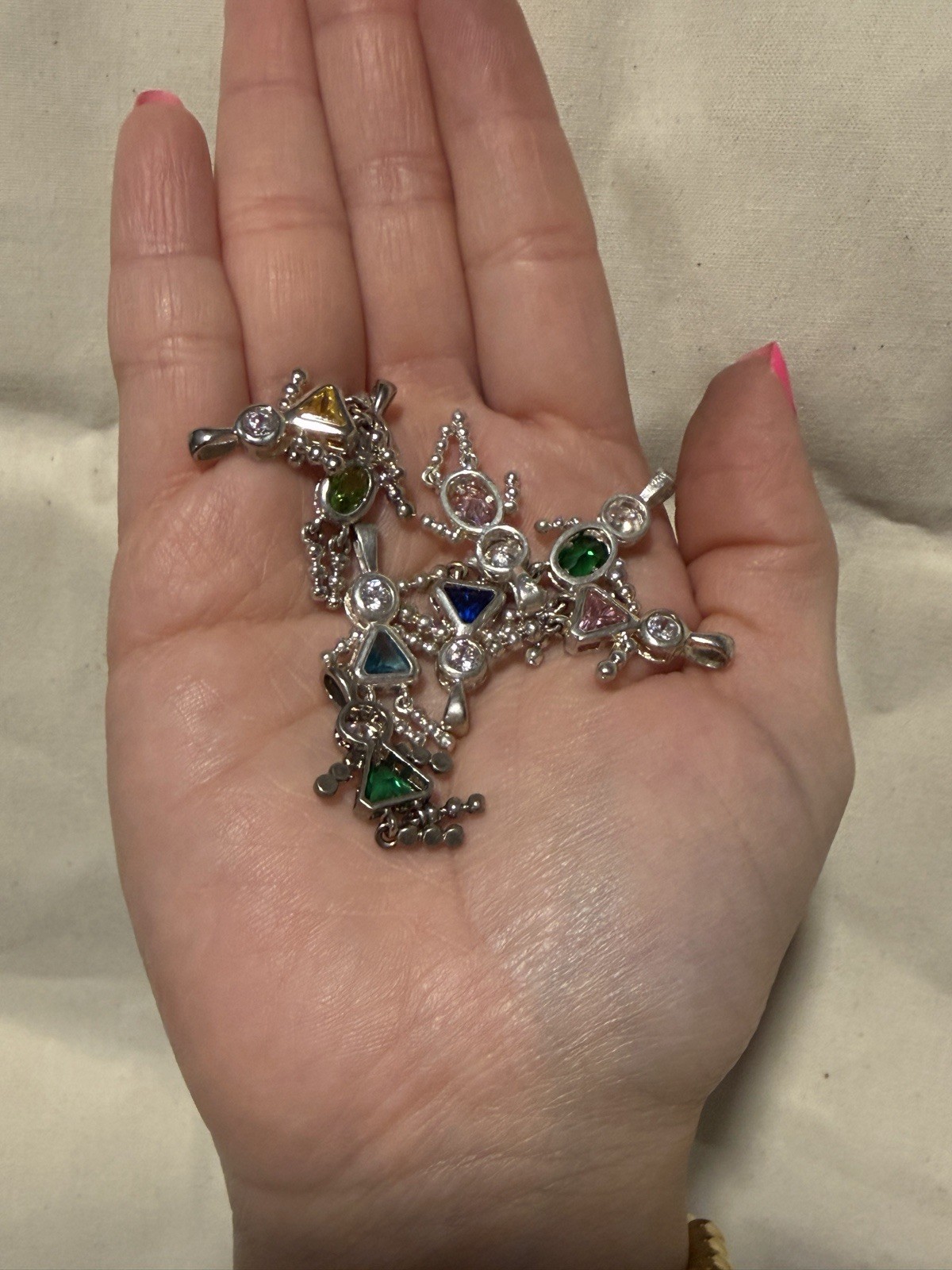 Sterling Silver Plated Charms