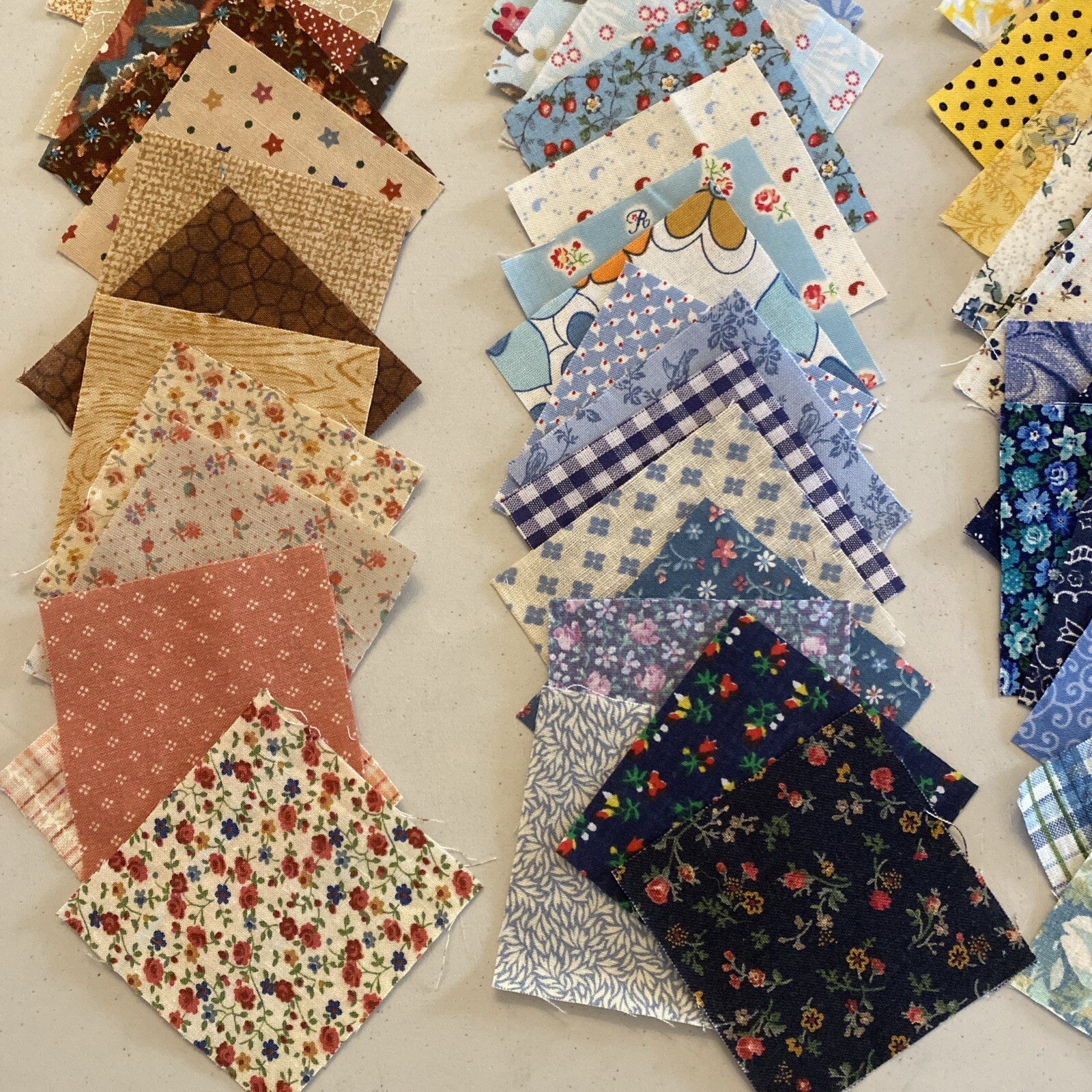 150 2.5 INCH (2.5” X 2.5”) QUILT SQUARES – Cotton Fabric Crafts Sew
