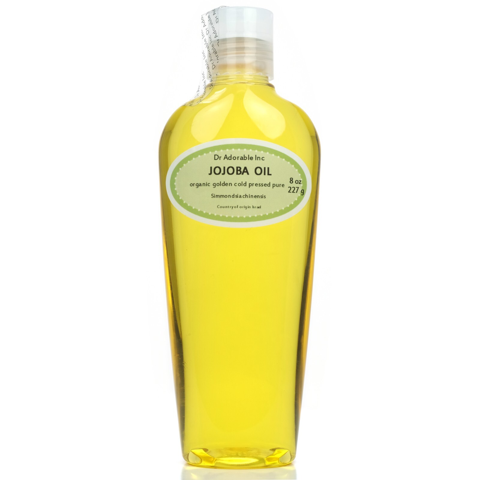 GOLDEN RAW JOJOBA OIL COLD PRESSED ORGANIC 100% PURE UNCUT FRESH