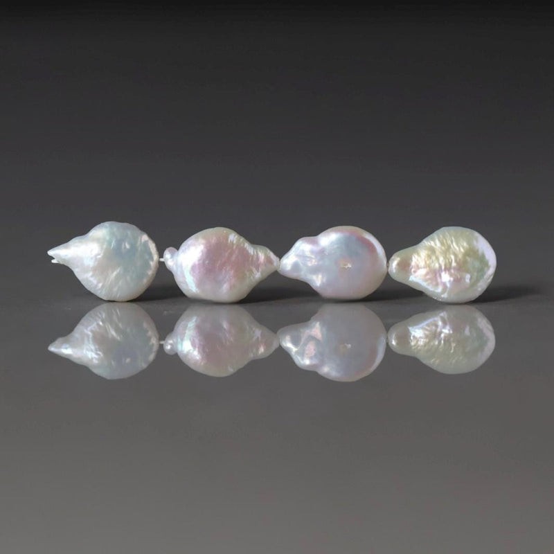 AAAAA Baroque Pearl Beads 10mm-14mm- 4 Pcs