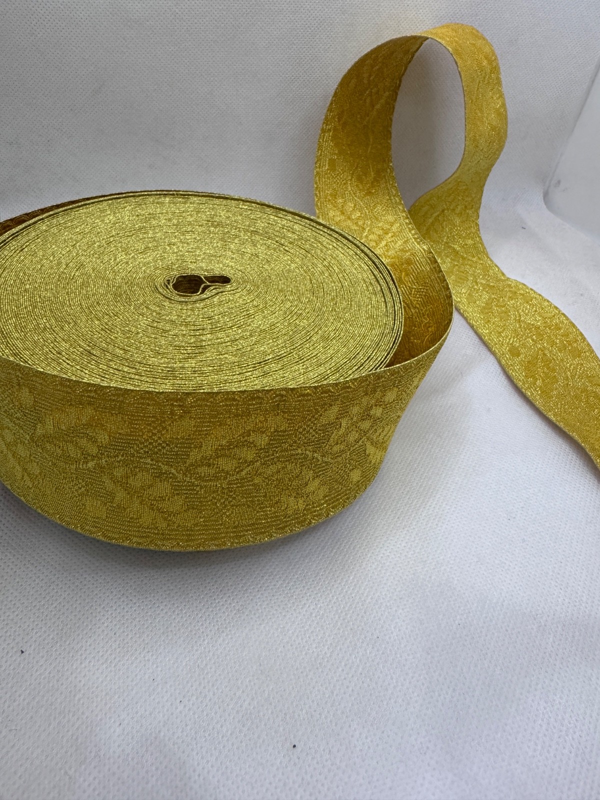 OAK Leaf Mylar braid Gold Size 15′ 25′ 40mm For Uniform Vestment Fancy Costume