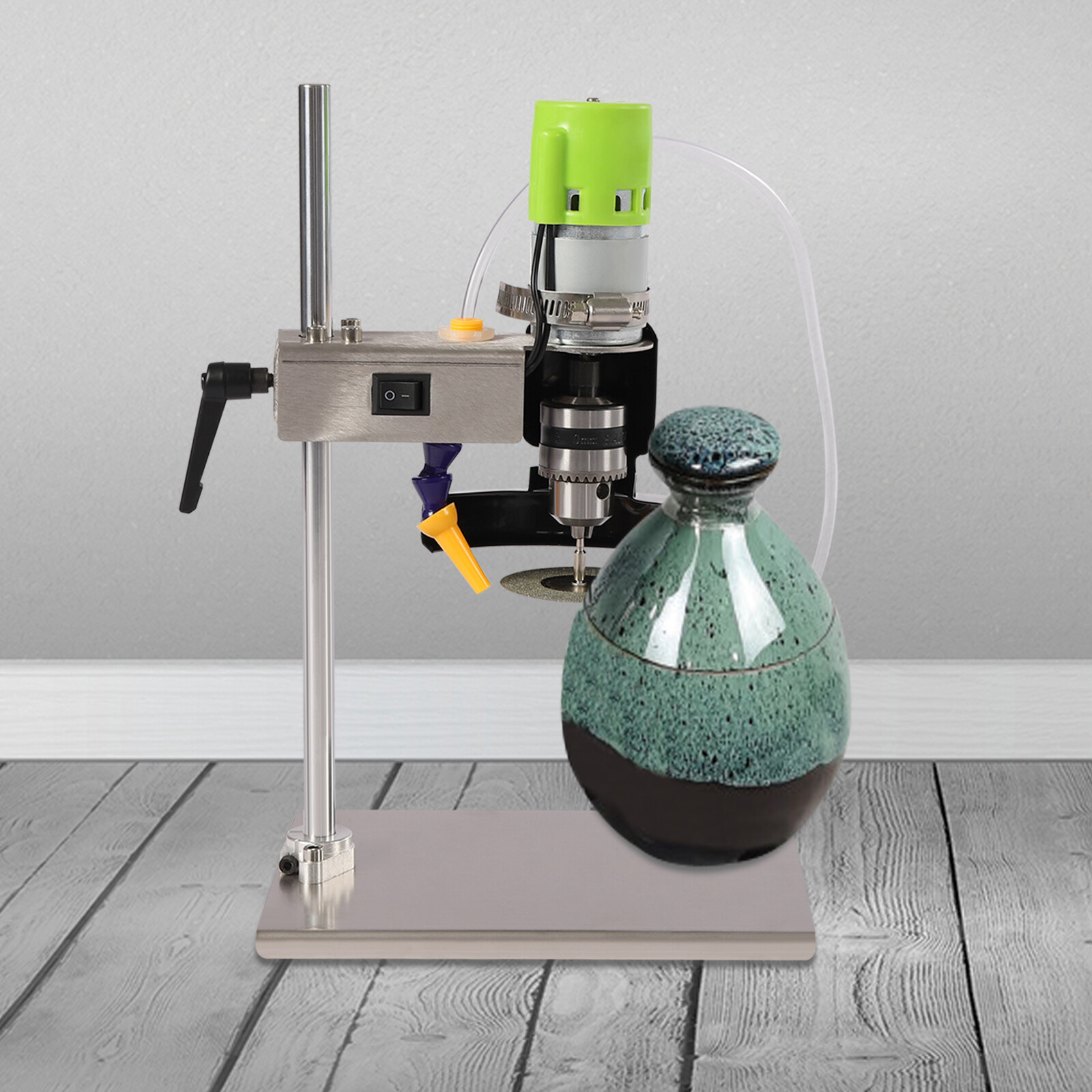 NEW Electric Glass Bottle Cutter 150w Glassware Cutting Machine & 3* Saw Blades
