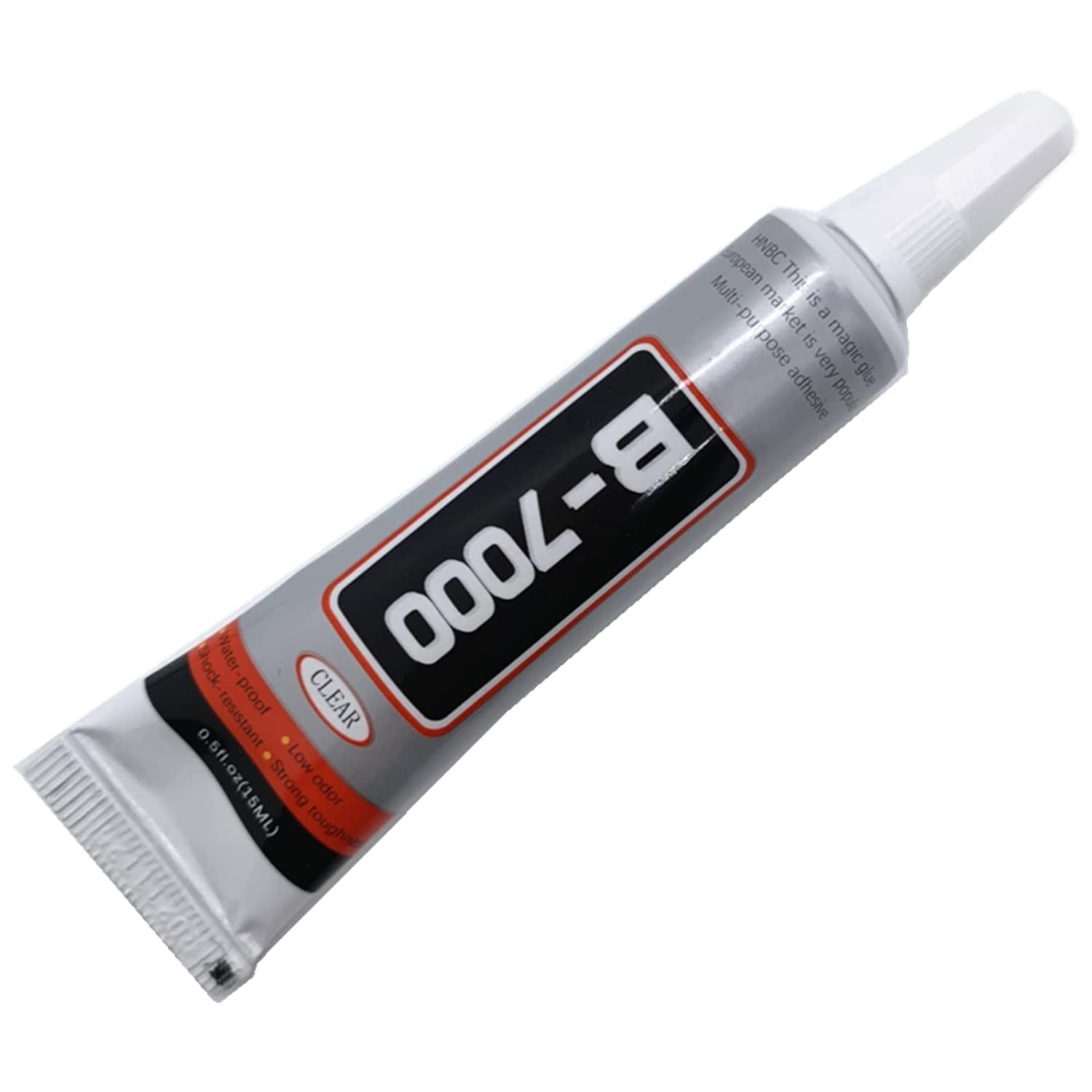 B7000 15Ml Clear Acrylic Super Glue, Gel, Waterproof, Flexible, Anti-Vibration,