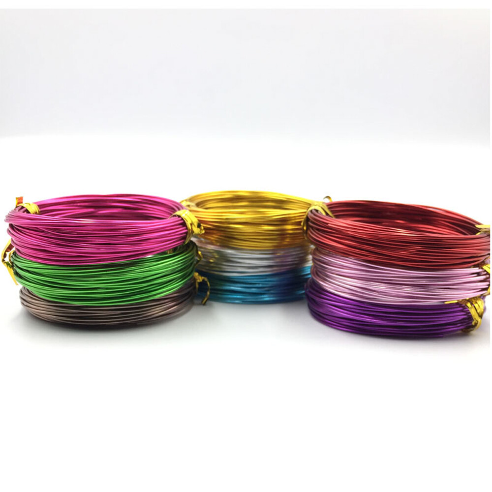 5 Metre x Aluminium WIRE for Craft & Jewellery Making Florist Floral 0.8/1/1.5MM