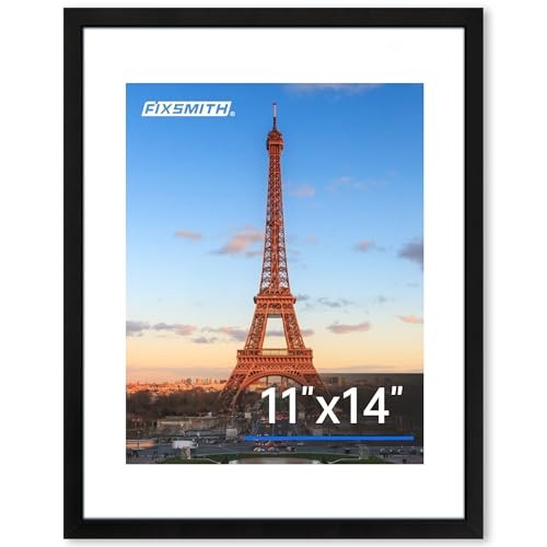 11×14 Picture Frame 1 Pack, Photo Frame with HD Plexiglass, 11″×14″ Black