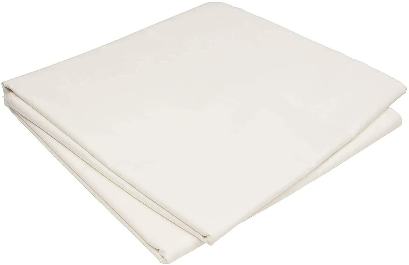 Muslin Fabric/Textile Bleached White – Medium Weight – 100% Cotton (60in Wide)