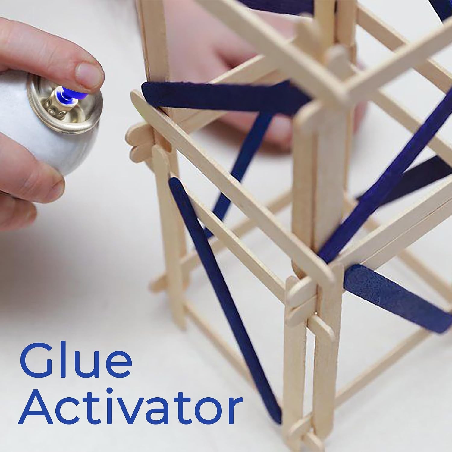 CA Glue Accelerator Spray (16.9 fl oz), Cyanoacrylate Glue Accelerator 6 Pack