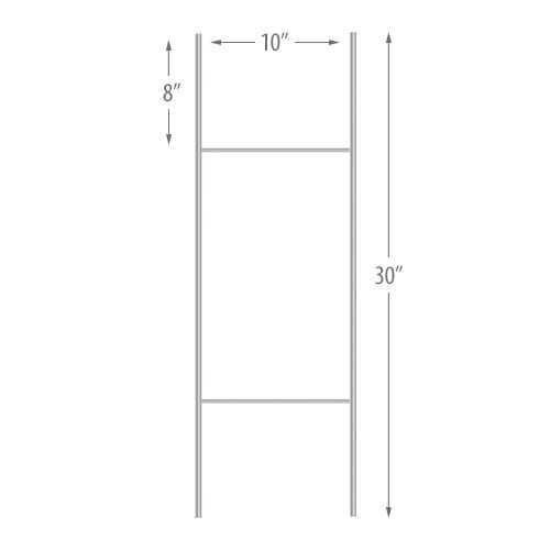 Notice Gluten-Free Options Inquire Within 18 in x24 in Yard Road Sign w/ Stand