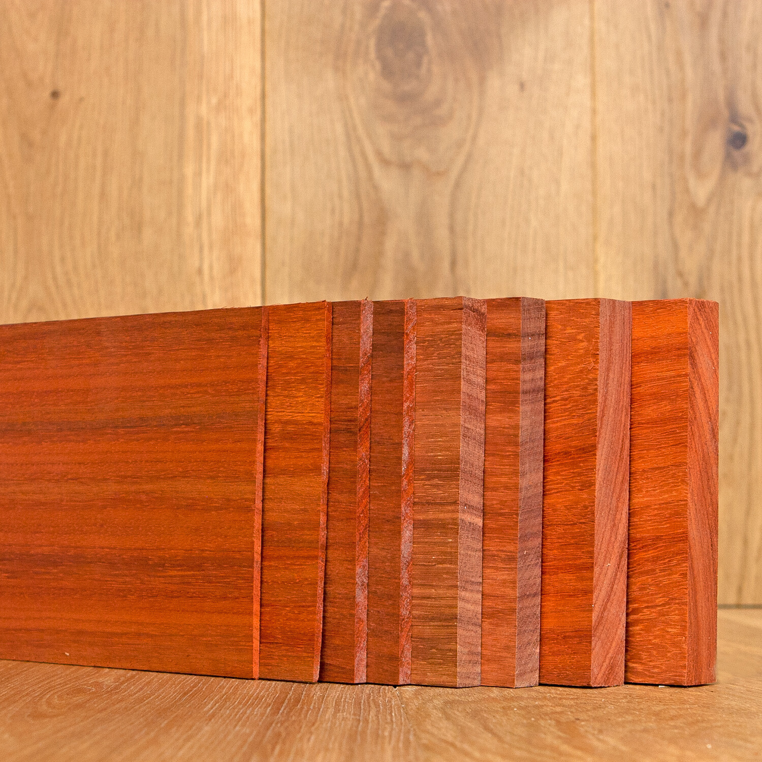 1/8″, 1/4″, 1/2″ & 3/4″ S4S Padauk Dimensional Lumber