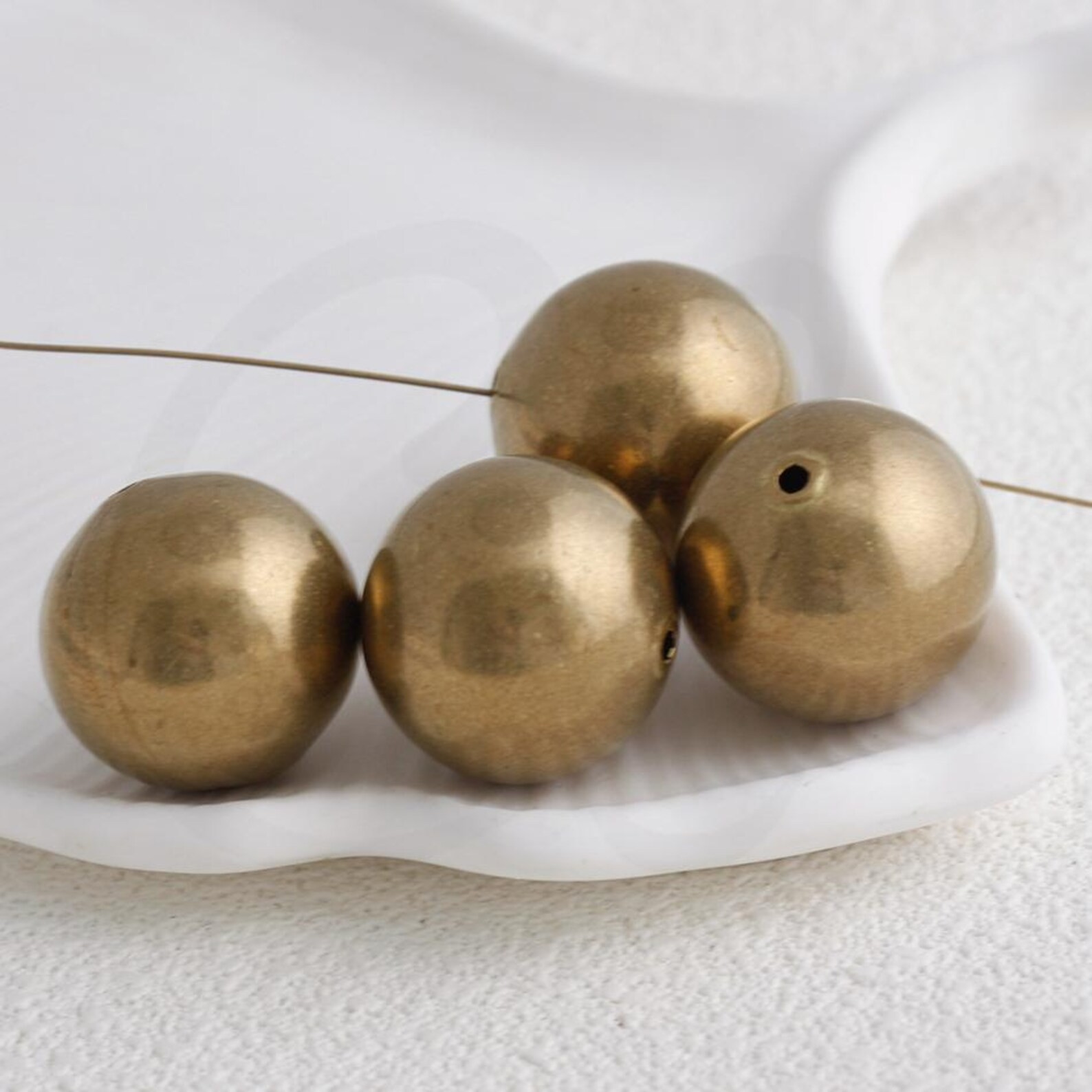 Hollow Raw Brass Ball – Varies Sizes (3997C)