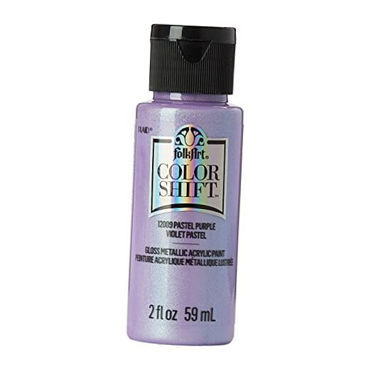 Acrylic Premium Metallic Finish Paint, 2 Fl Oz (Pack of 1) Purple Pastel
