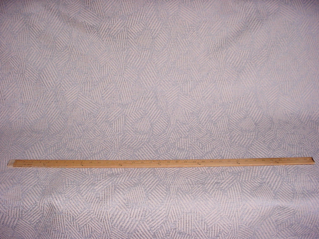 4-5/8Y Zimmer Rohde 21184594 Gregory Aqua Chenille Crosshatch Upholstery Fabric