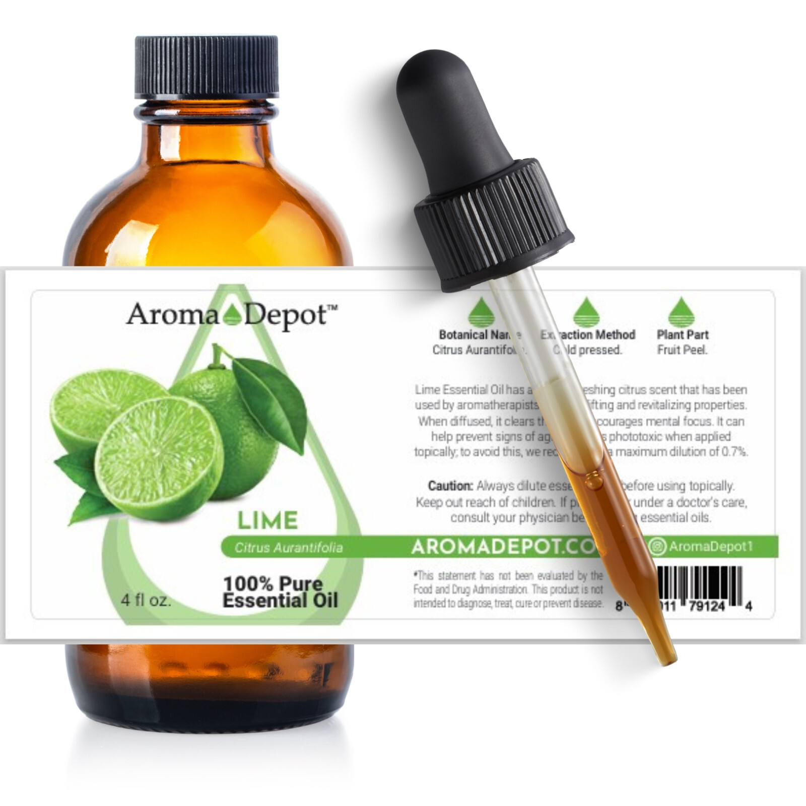 Lime Essential Oil Therapeutic Grade 100% Pure Natural Aceite Lima Esencial