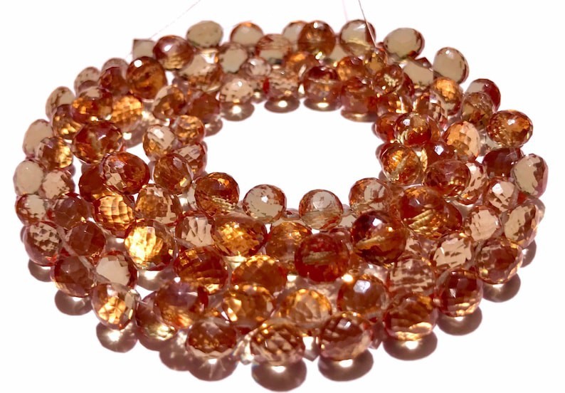 Zultanite Colour Change Quartz Faceted Onion 8mm Sizegemstone bracelets womens