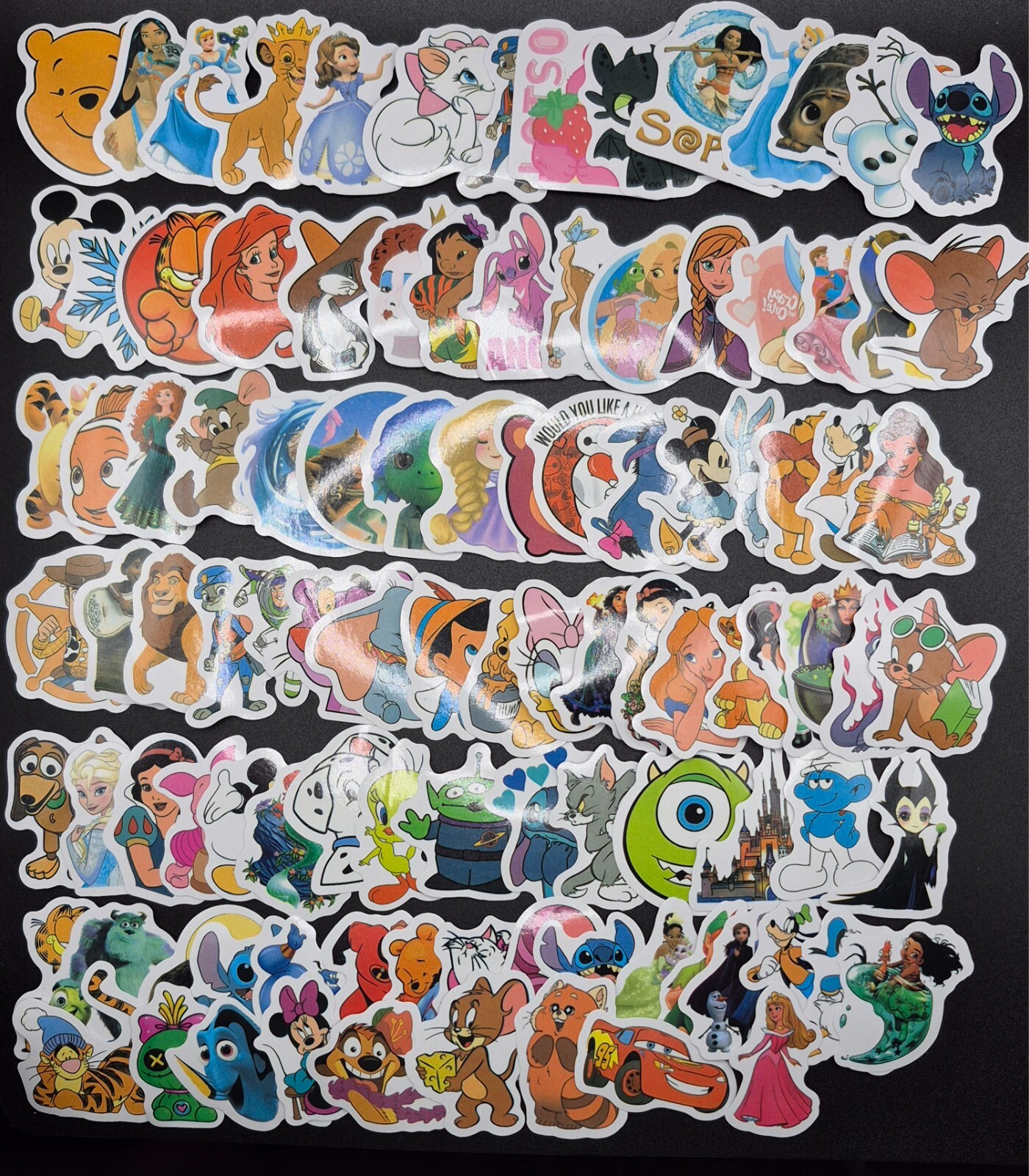 Disney Character Stickers 25 Pack Random Assortment Sticker Decal – US Seller