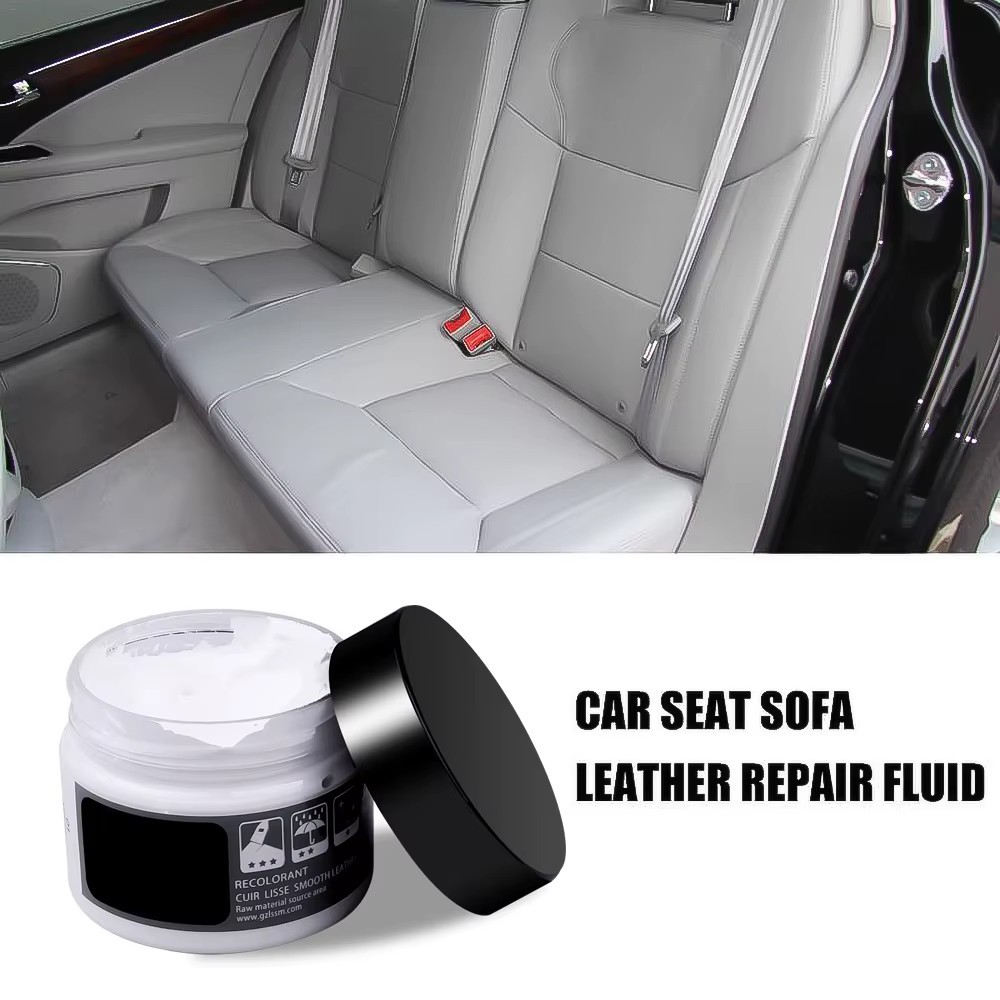 Leather Repair Cream Gel Kit Filler Restore Car Seat Sofa Scratch Holes Advanced