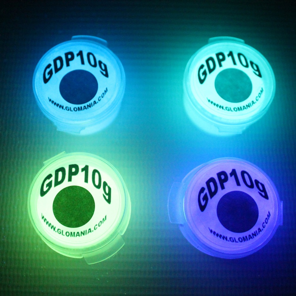 BLUE Glow in the Dark Pigment Powder 10g, Daytime Invisible, Resin Coating, Art