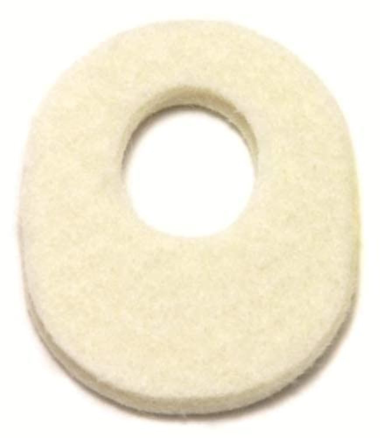 Atlas Biomechanics Callus Pads, 40/ Pack, 1/8″ Adhesive Felt Oval Foot Cushions