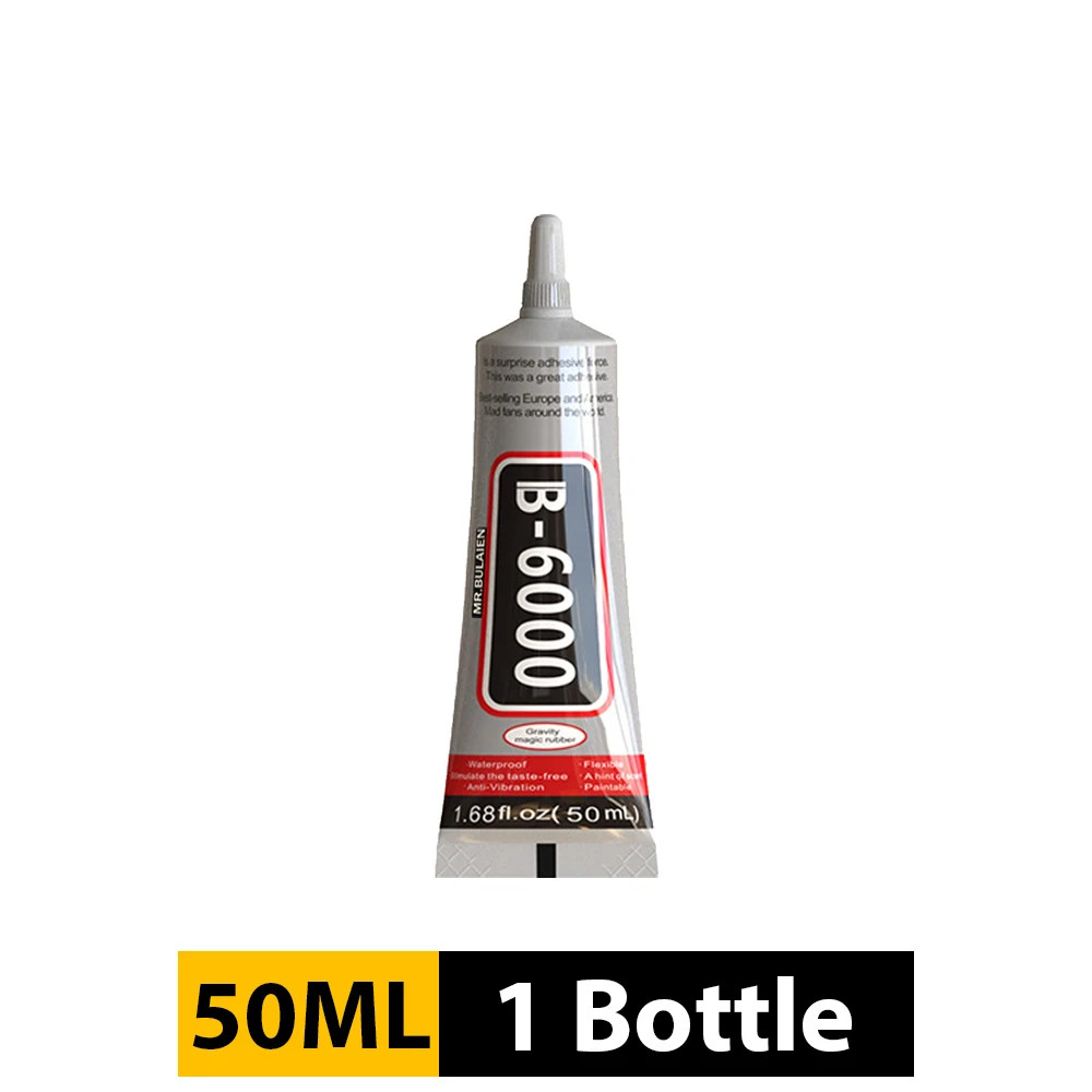 15/25/50/110ML B6000 Super Glue Telephone Mobile Phone Touch Screen Adhesive DIY