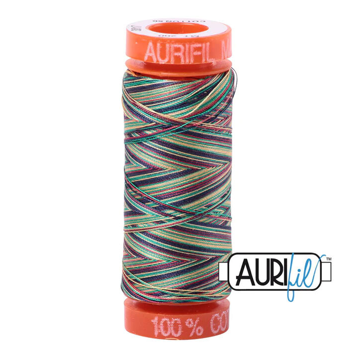 Aurifil Thread Mako 50wt 100% Cotton Small Spools 220 yds Each
