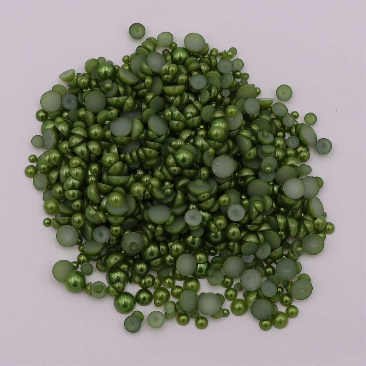 ABS Imitation Pearls Half Round Flat back Acrylic Beads DIY For Jewelry Making