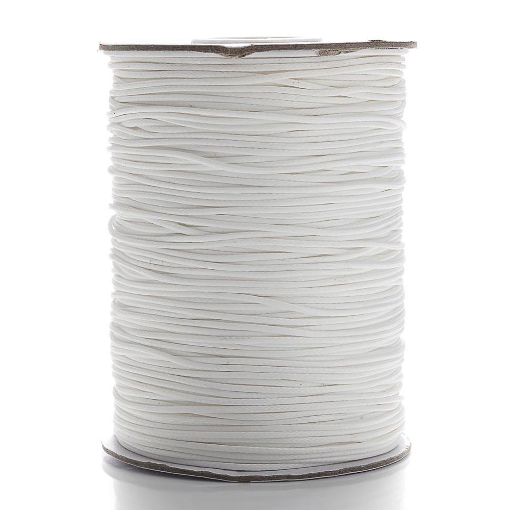 0.5/0.8/1.0/1.5/2.0/2.5/3.0Mm Colorful Waxed Cord Cotton Thread Cord String DIY