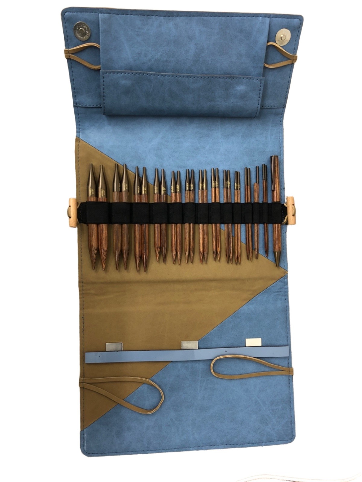 Ginger 6″ Interchangeable Afghan/Tunisian Crochet Hook Set KnitPro