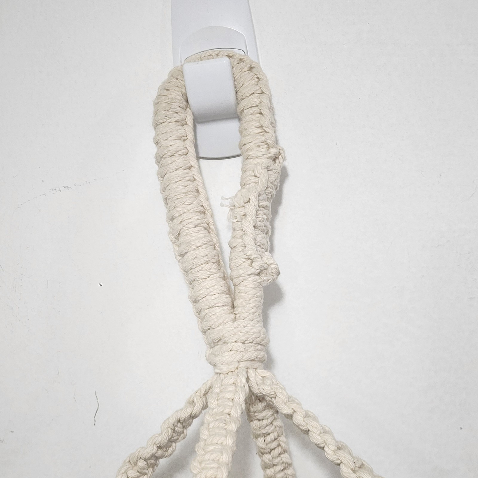 Macrame World Modern Handmade 6 pcs Rings Pendant Light Cover Shade Natural Boho