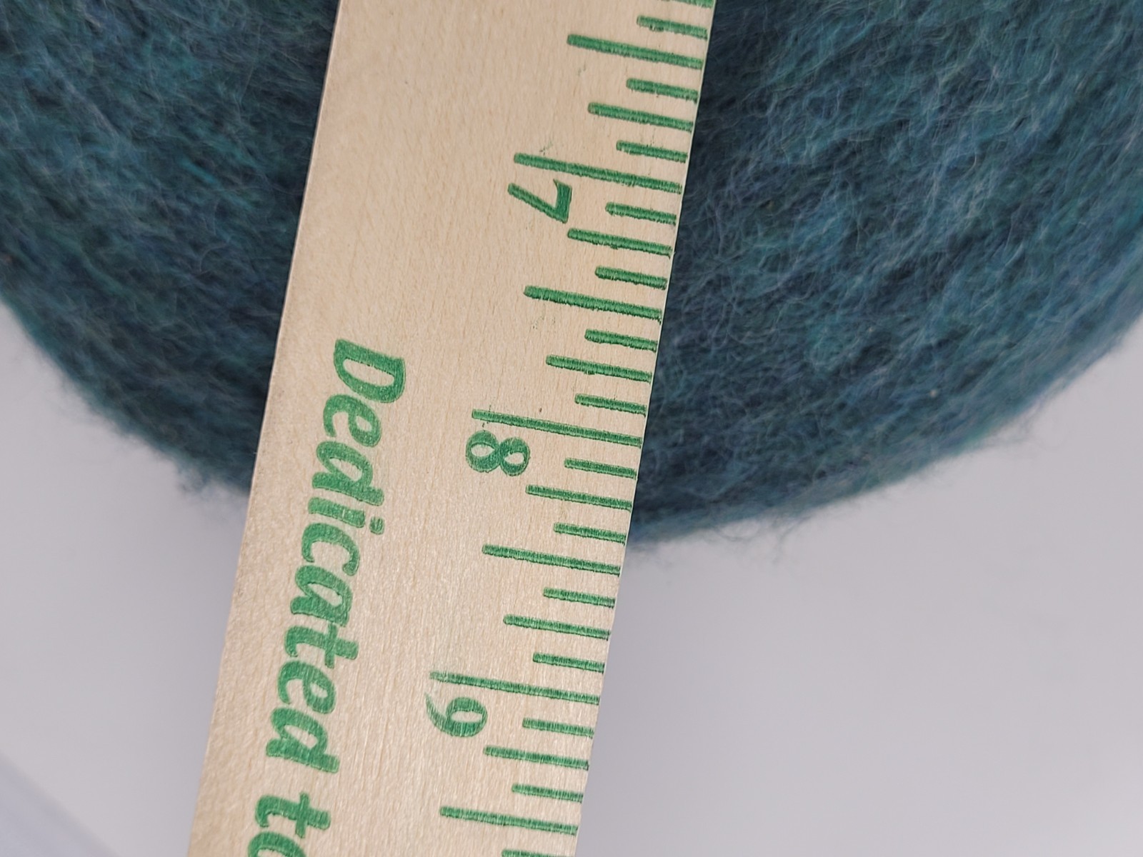 Vintage St. Andre Spinning Inc Mohair Wool large Cone Made In USA Roseau 3.5
