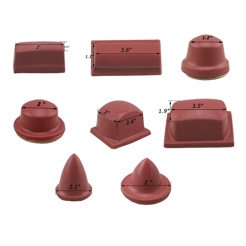 Pad Printing Pads:Various Sizes and Styles,Silicone Pad,for DIY Logo on Pen etc.