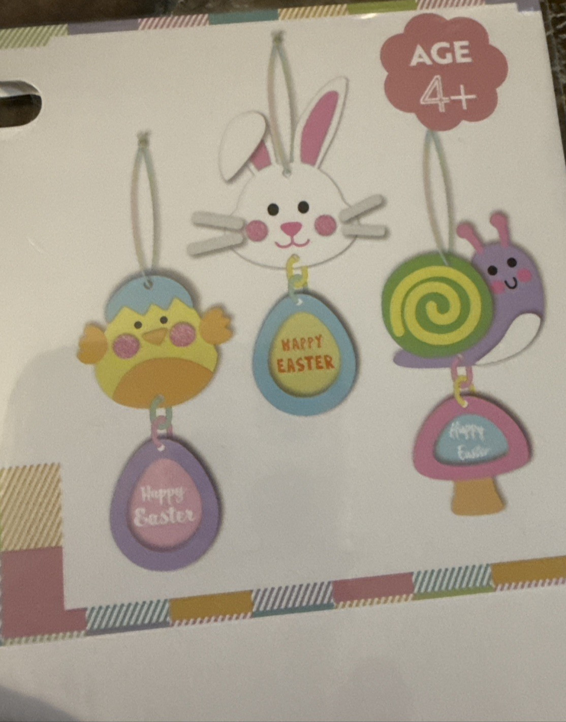 Unbranded Easter Foam Ornament Kit Makes 3-Brand New-SHIPS N 24 HOURS