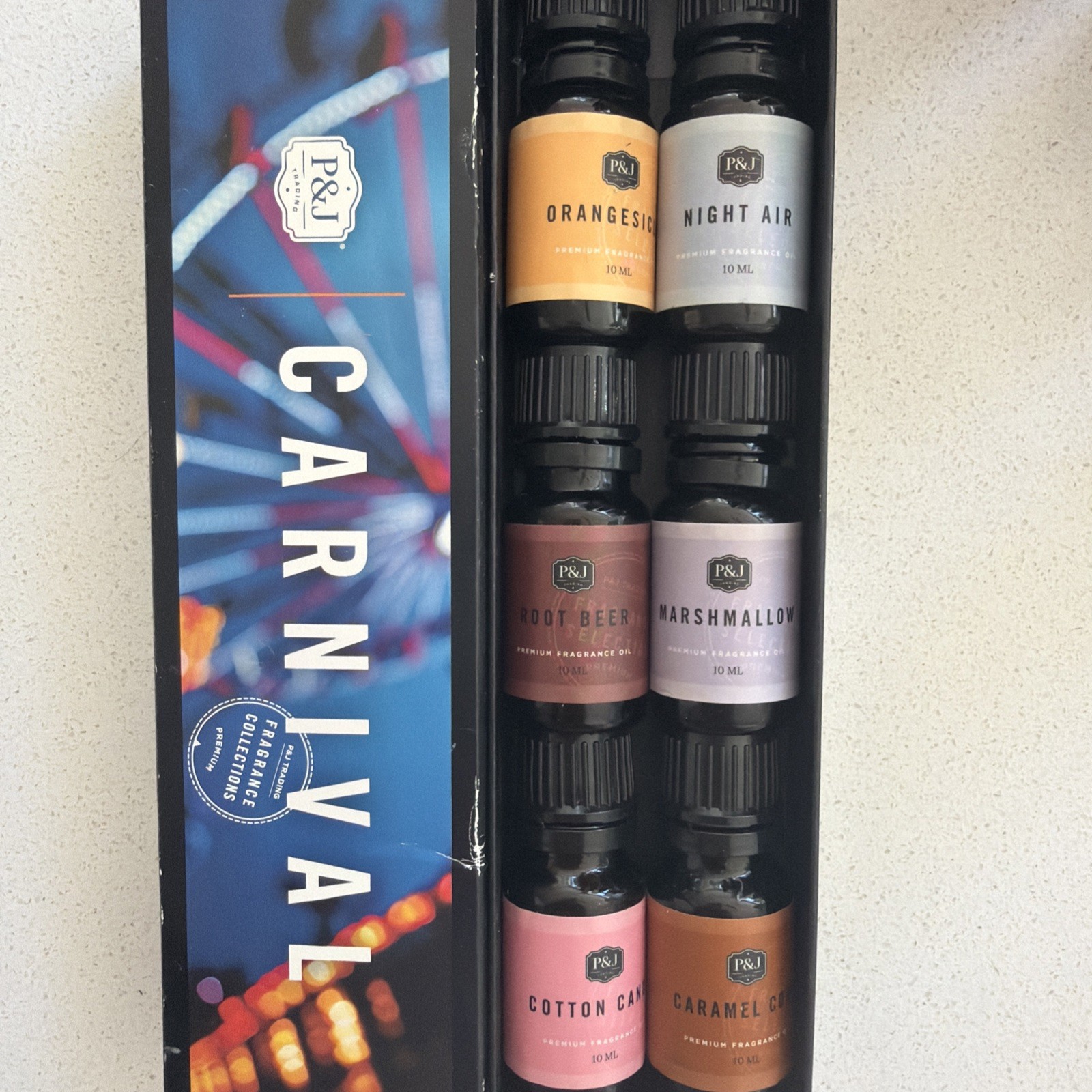 Five New Directions Aromatics Fragrance Oils And P&J Carnival Collection