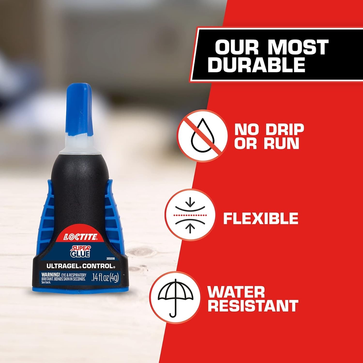 Super Glue Ultra Gel Control, Clear, 0.14 fl oz Bottle, 2 Pack – Superglue fo…