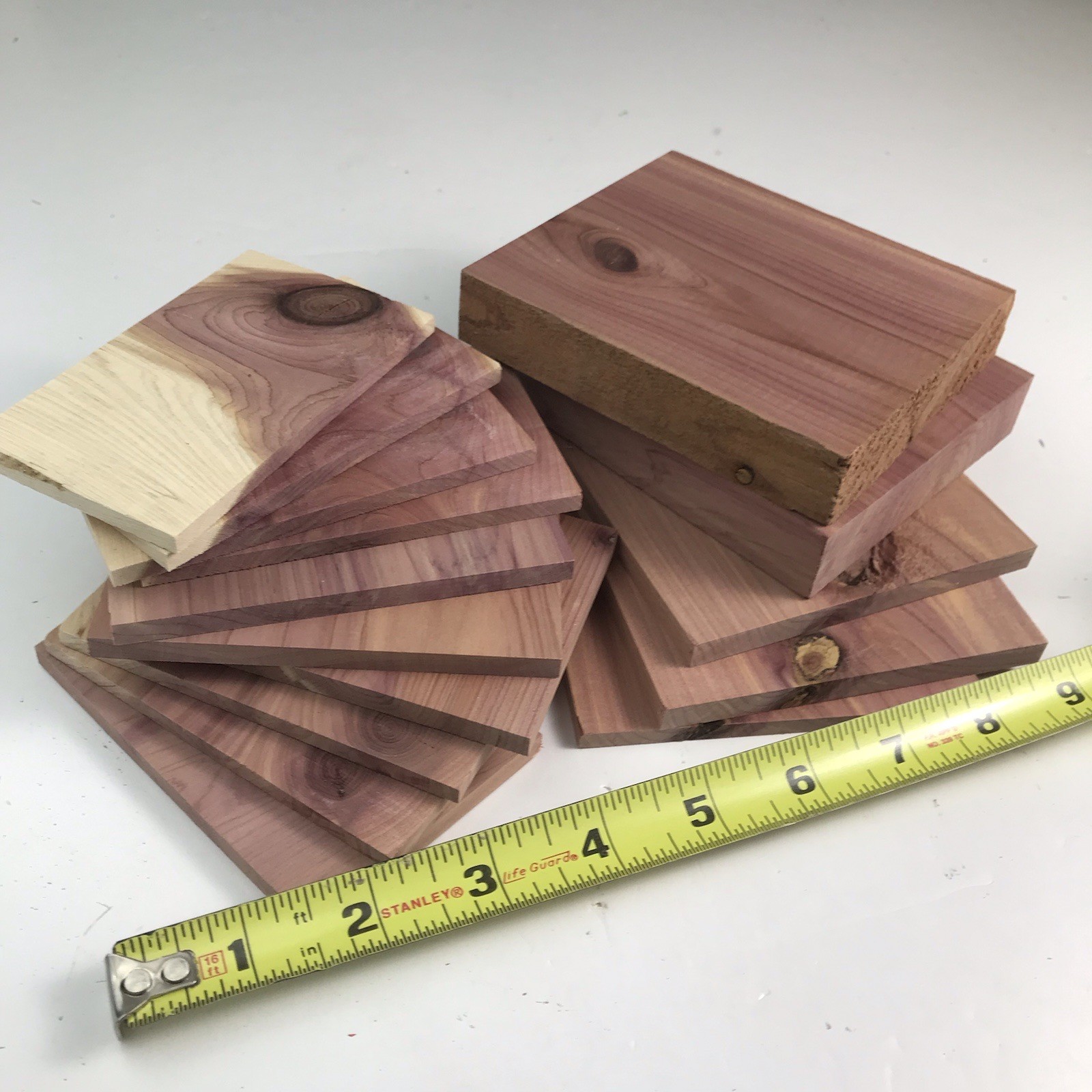 Thin Wood Scraps For Arts And Crafts Supplies￼ Aromatic Cedar Lot 204