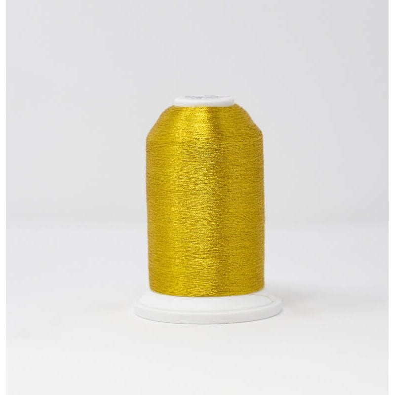 Madeira FS Metallic 40 Embroidery Thread 5,500 Yds 4006 Gold 6 Bulk Cone