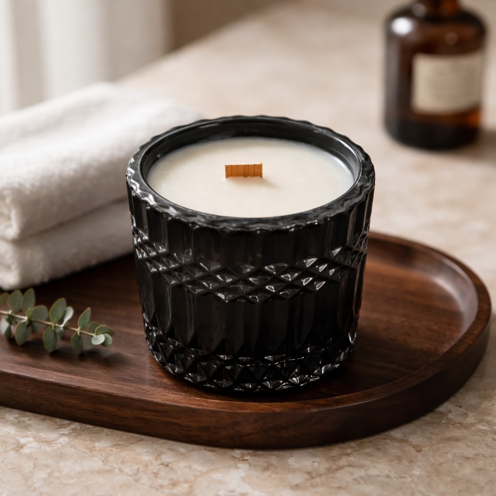 Jasmine Candle 7.5 oz Coco Apricot Wax 100% Natural Wax